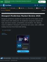 Dexsport Prediction Market Review 2026