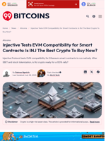 INJ Crypto Can Rise 130% As Injective Tests EVM Compatibility