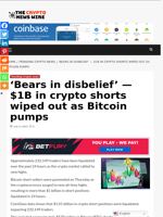 ‘Bears in disbelief’ — $1B in crypto shorts wiped out as Bitcoin pumps - The Crypto News Wire