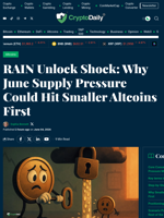 RAIN’s June Unlock: Supply Shock Risks for Small Caps