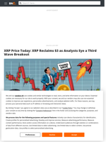 XRP Price Today: XRP Reclaims $3 as Analysts Eye a Third Wave Breakout - Brave New Coin