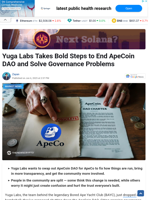 Yuga Labs Takes Bold Steps to End ApeCoin DAO and Solve Governance Problems