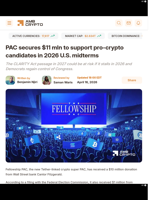 PAC secures $11 mln to support pro-crypto candidates in 2026 U.S. midterms - AMBCrypto
