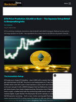 ETH Price Prediction: $2,600 or Bust — The Squeeze Setup Retail Is Sleepwalking Into - Blockchain.News
