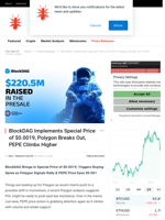 BlockDAG Implements Special Price of $0.0019, Polygon Breaks Out, PEPE Climbs Higher - NullTX
