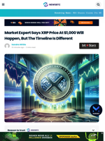 Market Expert Says XRP Price At $1,000 Will Happen, But The Timeline Is Different