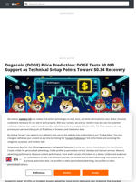 Dogecoin (DOGE) Price Prediction: DOGE Tests $0.095 Support as Technical Setup Points Toward $0.34 Recovery - Brave New Coin