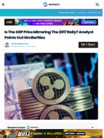 Is The XRP Price Mirroring The 2017 Rally? Analyst Points Out Similarities