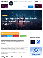 Stripe Expands into Stablecoin Issuance with New Open Platform | Live Bitcoin News