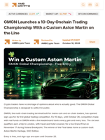 GMGN Launches a 10-Day Onchain Trading Championship With a Custom Aston Martin on the Line - AMBCrypto