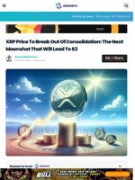 XRP Price To Break Out Of Consolidation: The Next Moonshot That Will Lead To $3