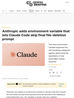 Anthropic adds environment variable that lets Claude Code skip final file-deletion prompt