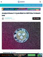 Analyst Shows 3-Cycle Ride For XRP Price To Reach $46