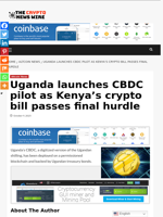 Uganda launches CBDC pilot as Kenya’s crypto bill passes final hurdle - The Crypto News Wire