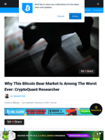 Why This Bitcoin Bear Market Is Among The Worst Ever: CryptoQuant Researcher | Bitcoinist.com