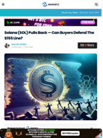 Solana (SOL) Pulls Back — Can Buyers Defend The $155 Line?