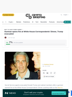 Gunman opens fire at White House Correspondents' Dinner, Trump evacuated