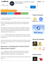 Nexchain Presale Surges Past Bitcoin Hyper With $6.6M Raise, Airdrop & $5M Community Rewards | Live Bitcoin News