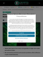 How James Wynn Became Crypto’s Boldest Whale on
Hyperliquid