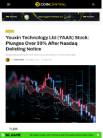 Youxin Technology (YAAS) Stock: Plunges Over 30% After Nasdaq Delisting Notice