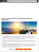 Crypto's Green Revolution: Can Blockchain Become Sustainable? - Brave New Coin