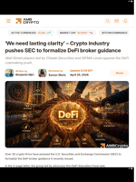 ‘We need lasting clarity’ - Crypto industry pushes SEC to formalize DeFi broker guidance  - AMBCrypto