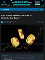 Why PIPPIN Meme Coin Price Skyrocketing Today?