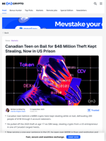 Teen Behind $48M SIM Swap Scam Caught Stealing Again