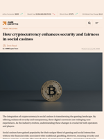 How cryptocurrency enhances security and fairness in social casinos - AMBCrypto