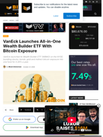 VanEck Launches All-in-One ETF With Bitcoin Exposure