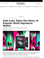 Safe Labs Takes the Reins of Popular Multi-Signature Wallet - 