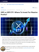 XRP vs XRP ETF: Where To Invest For Massive Profits?