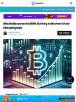 Bitcoin Recovers to $119K But Key Indicators Show Mixed Signals