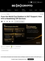 From the World Cup Stadium to 24/7 Support: How HTX is Redefining VIP Services