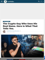 The Crypto Guy Who Uses His Real Name. Here Is What That Tells You. - TechBullion