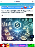 Why Chainlink (LINK) Could Be The Biggest Winner In Stablecoins And Tokenization Era