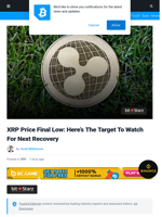 XRP Price Final Low: Here’s The Target To Watch For Next Recovery | Bitcoinist.com