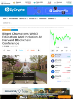 Bitget Champions Web3 Education And Inclusion At Harvard Blockchain Conference
