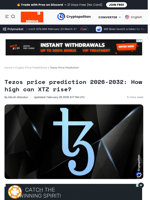 Tezos price prediction 2026, 2027, 2028-2032