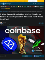 2 Most Traded Prediction Market Stocks as France Bans Polymarket Ahead of FIFA World Cup Final