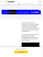 SUI Plunges 9% as $116M DeFi Exploit Rattles Crypto Markets