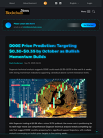 DOGE Price Prediction: Targeting $0.30-$0.35 by October as Bullish Momentum Builds - Blockchain.News