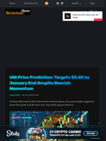 UNI Price Prediction: Targets $5.85 by January End Despite Bearish Momentum - Blockchain.News