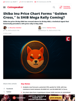 Shiba Inu Hits Golden Cross — Is a Mega Rally Coming?