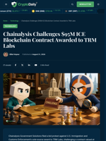 Chainalysis Challenges ICE’s $94.7M TRM Labs Award