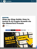 Step-by-Step Guide: How to Invest in AI Crypto Growth via the MemeToro Presale