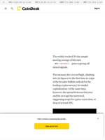 Bitcoin Price Analysis: BTC's 50-Day Average Hits Record High, but There's a Catch