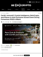 Sunset Event During Consensus 2026 in Miami