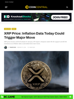 XRP Price: Inflation Data Today Could Trigger Major Move - CoinCentral