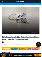 Irish Police Crack Bitcoin Wallet Tied To 2019 Drug Seizure